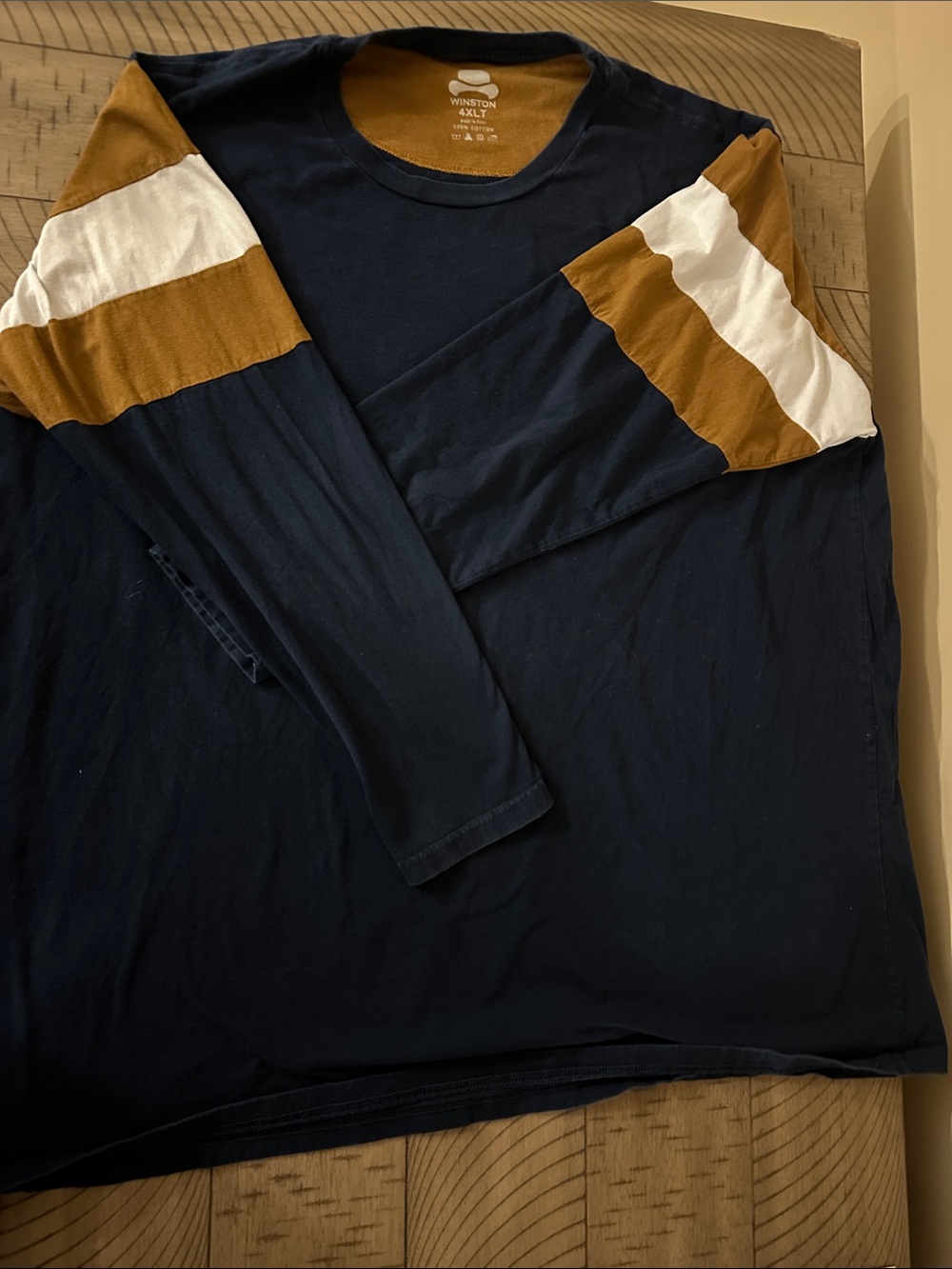 Winston 4XLT Navy Long Sleeve